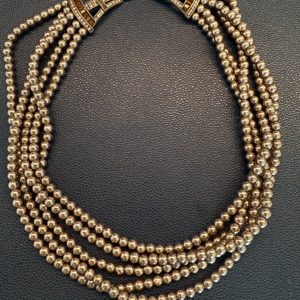 Heidi Daus Gold Multi-Strand Necklace